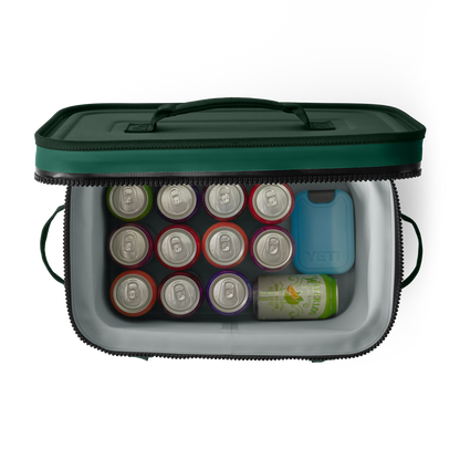 YETI Hopper Flip® 18 Cool Bag Black Forest Green