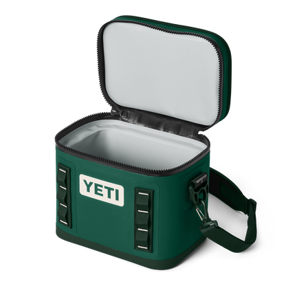 YETI Hopper Flip® 8 Cool Bag Black Forest Green