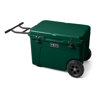YETI Tundra Haul® Wheeled Cool Box Black Forest Green