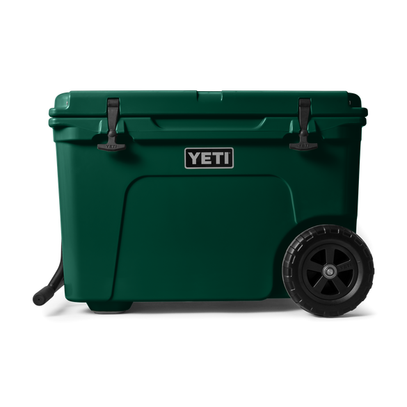 YETI Tundra Haul® Wheeled Cool Box Black Forest Green