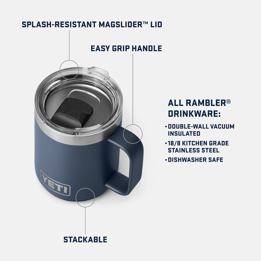 YETI Rambler® 10 oz (296 ml) Mug Navy
