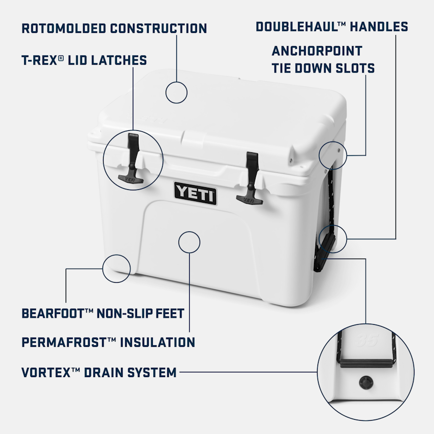 YETI Tundra® 35 Cool Box Tan