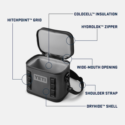 YETI Hopper Flip® 8 Soft Cooler King Crab