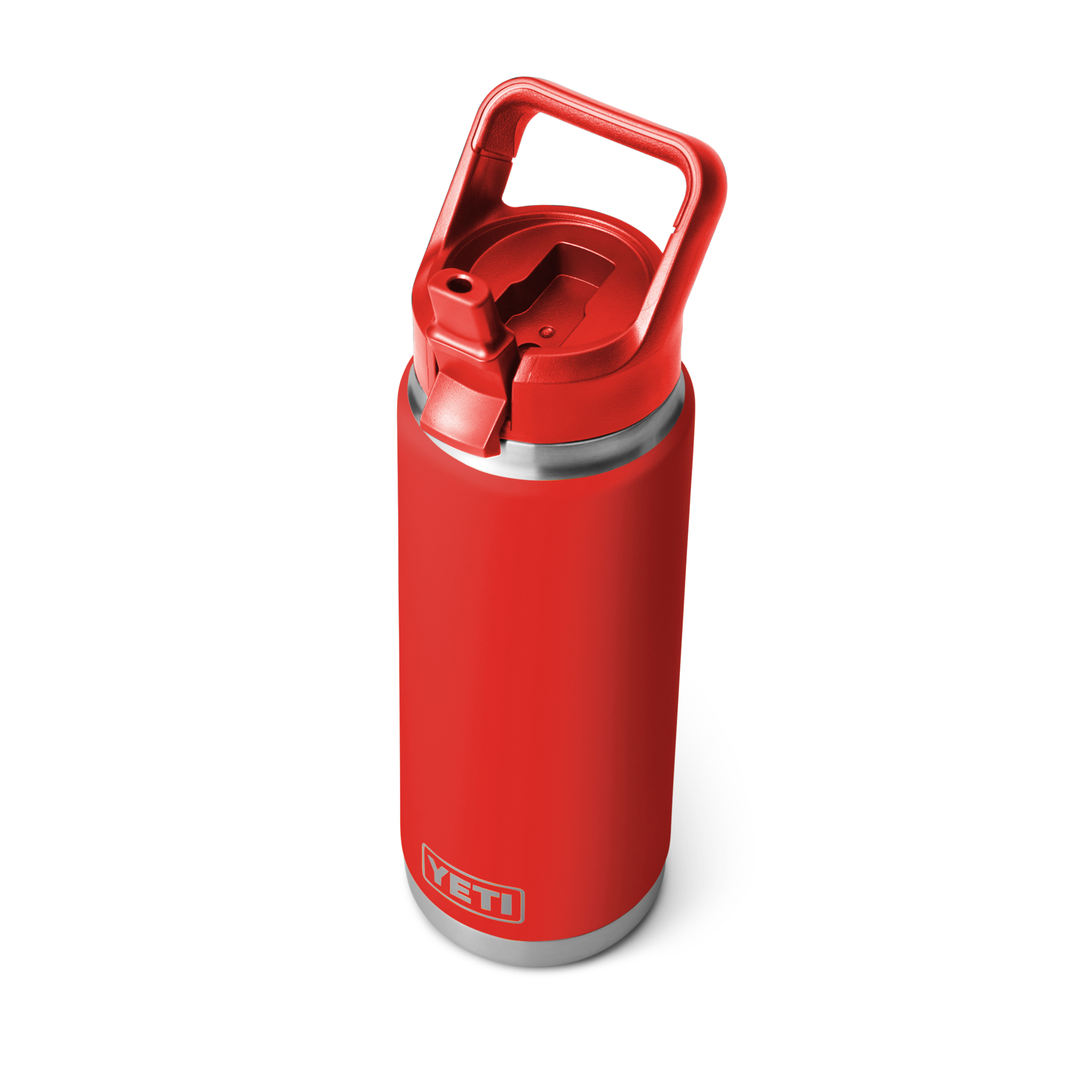 YETI Rambler® 26 oz (769 ml) Bottle With Straw Cap Rescue Red