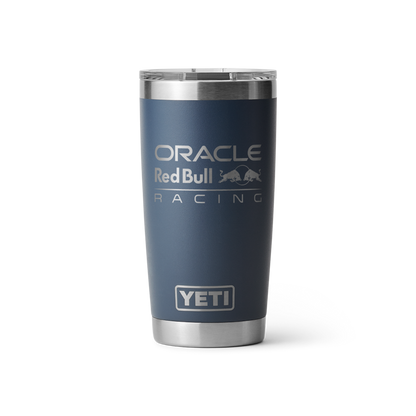 YETI ORACLE RED BULL RACING Rambler® 20 oz (591 ml) Tumbler - Driver Badge - Checo Navy