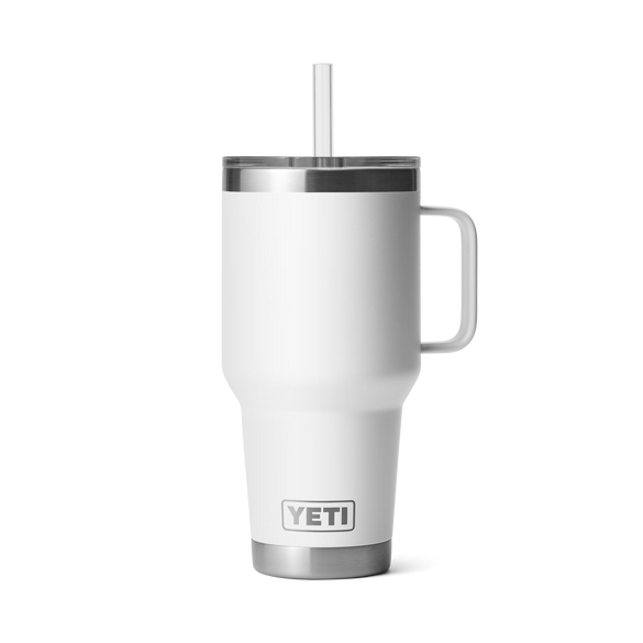 YETI Rambler® 35 oz (994 ml) Straw Mug White