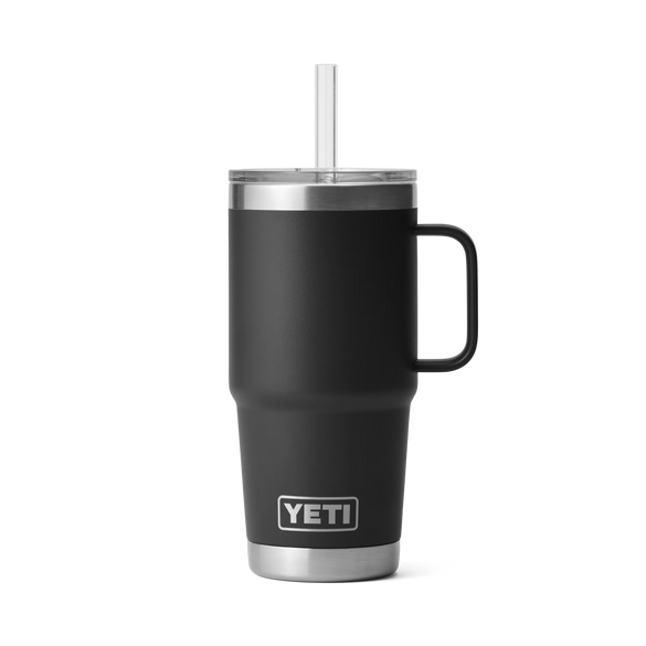 YETI Rambler® 25 oz (710 ml) Straw Mug Black