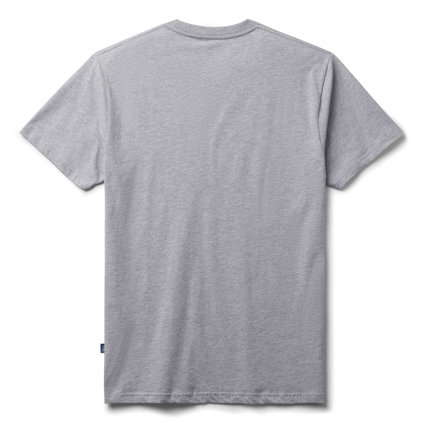 YETI Logo Badge Premium Short Sleeve T-Shirt Grey/Navy