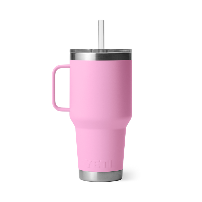 YETI Rambler® 35 oz (994 ml) Straw Mug Power Pink