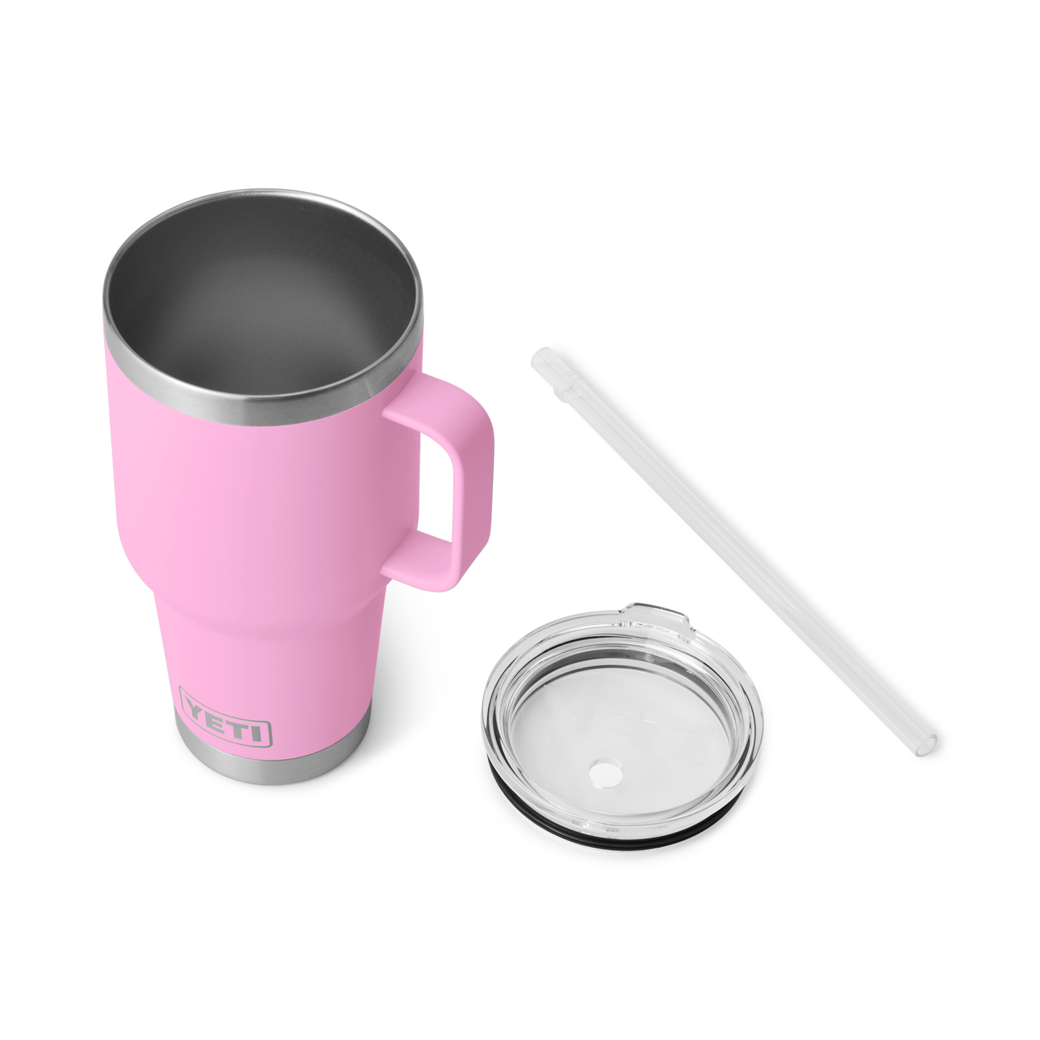 YETI Rambler® 35 oz (994 ml) Straw Mug Power Pink