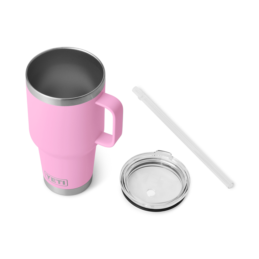 YETI Rambler® 35 oz (994 ml) Straw Mug Power Pink