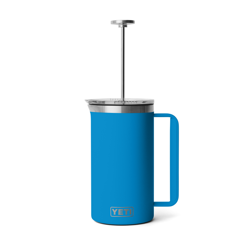 YETI Rambler® French Press 34 oz Big Wave Blue