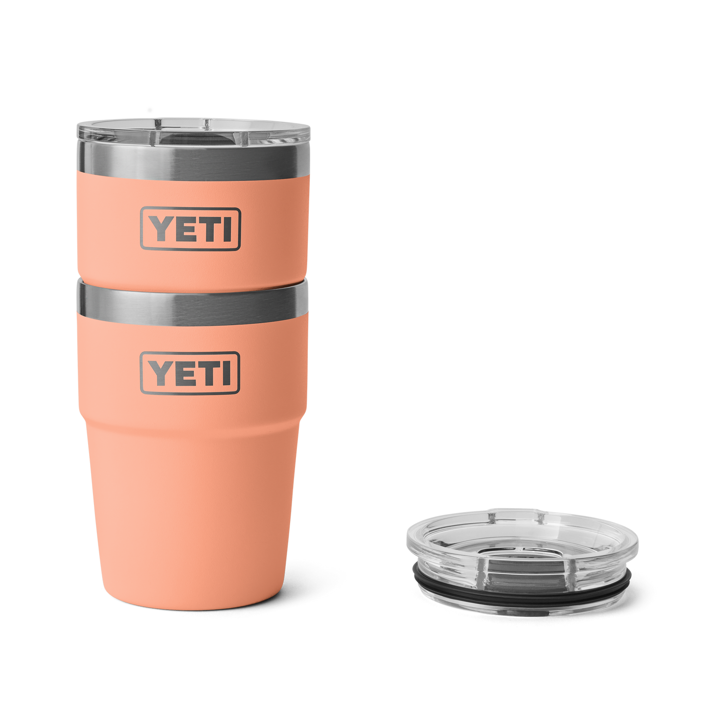 YETI Rambler® 16 oz (473 ml) Stackable Cup Lowcountry Peach