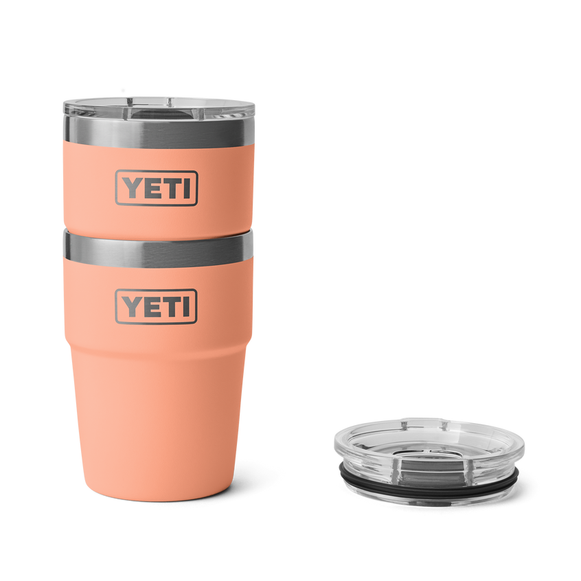 YETI Rambler® 16 oz (473 ml) Stackable Cup Lowcountry Peach