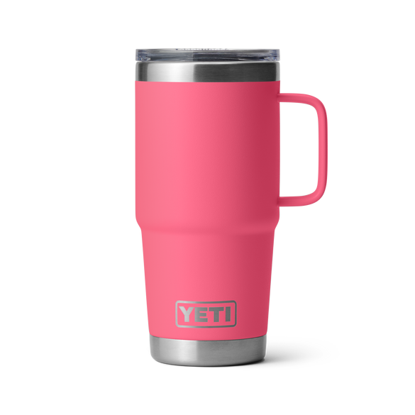 YETI Rambler® 20 oz (591 ml) Travel Mug Tropical Pink