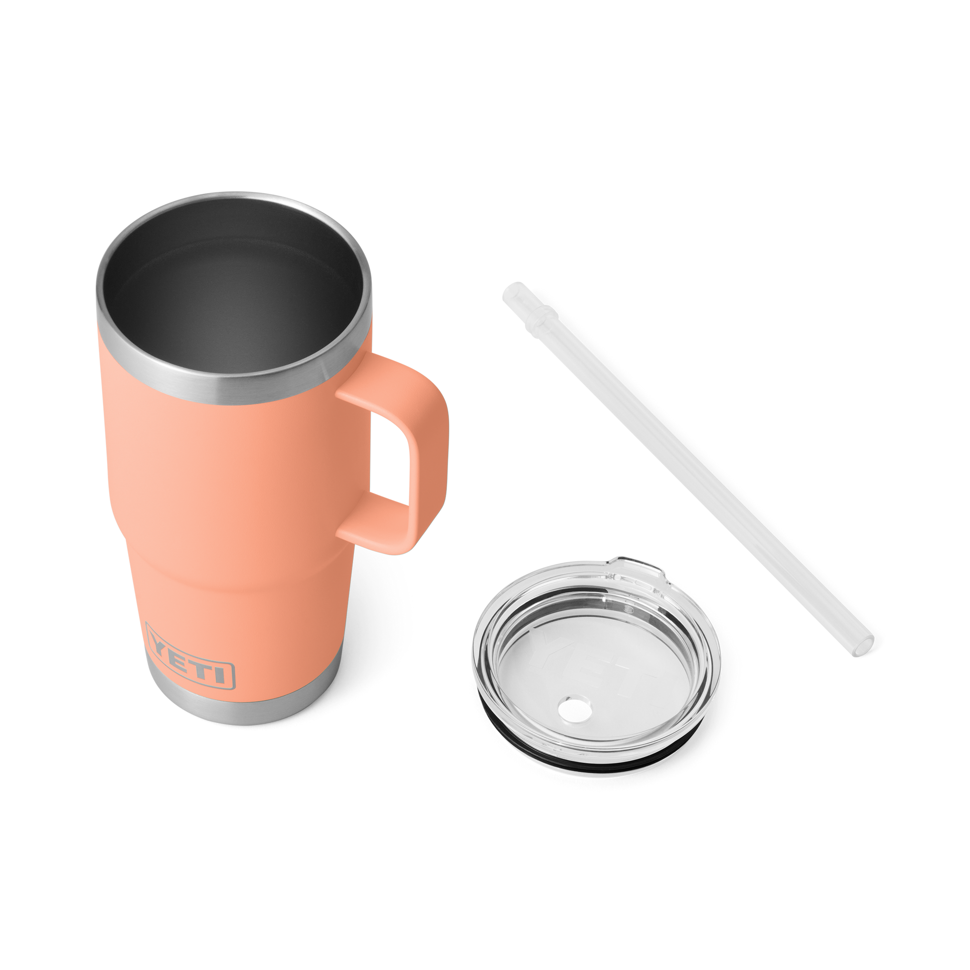 YETI Rambler® 25 oz (710 ml) Straw Mug Lowcountry Peach
