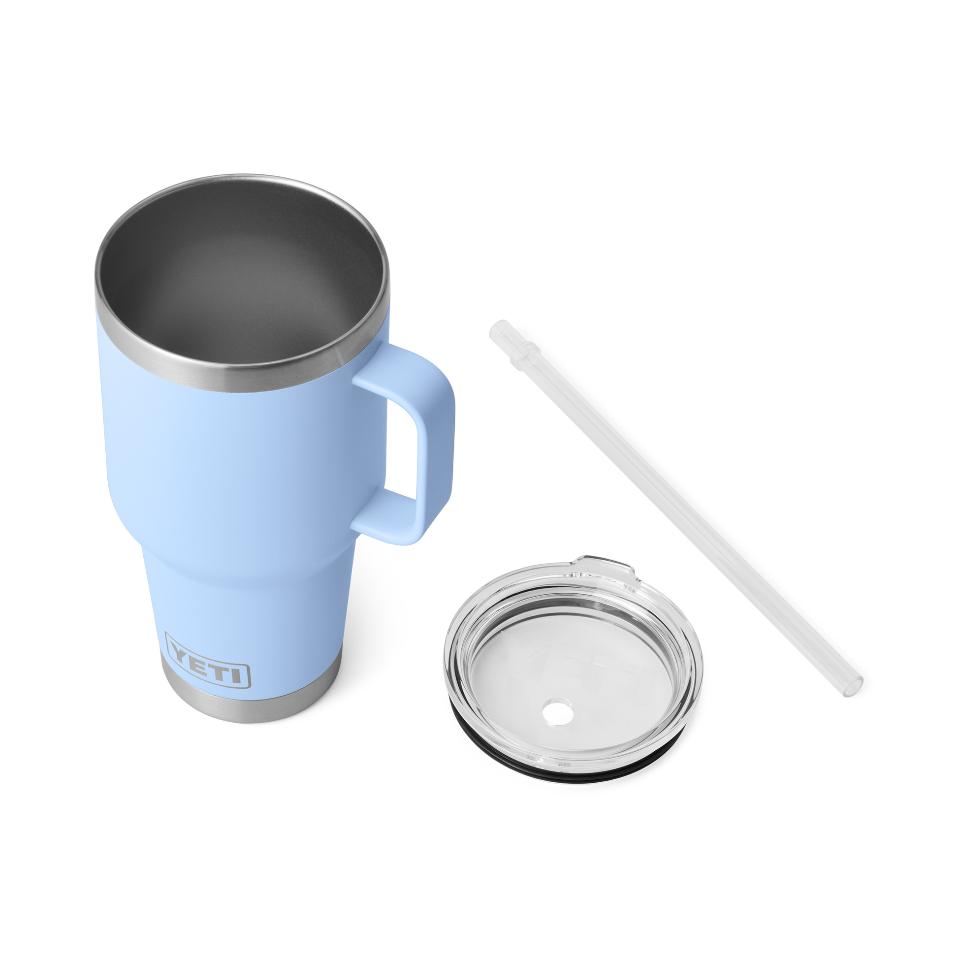 YETI Rambler® 35 oz (994 ml) Straw Mug Big Sky Blue