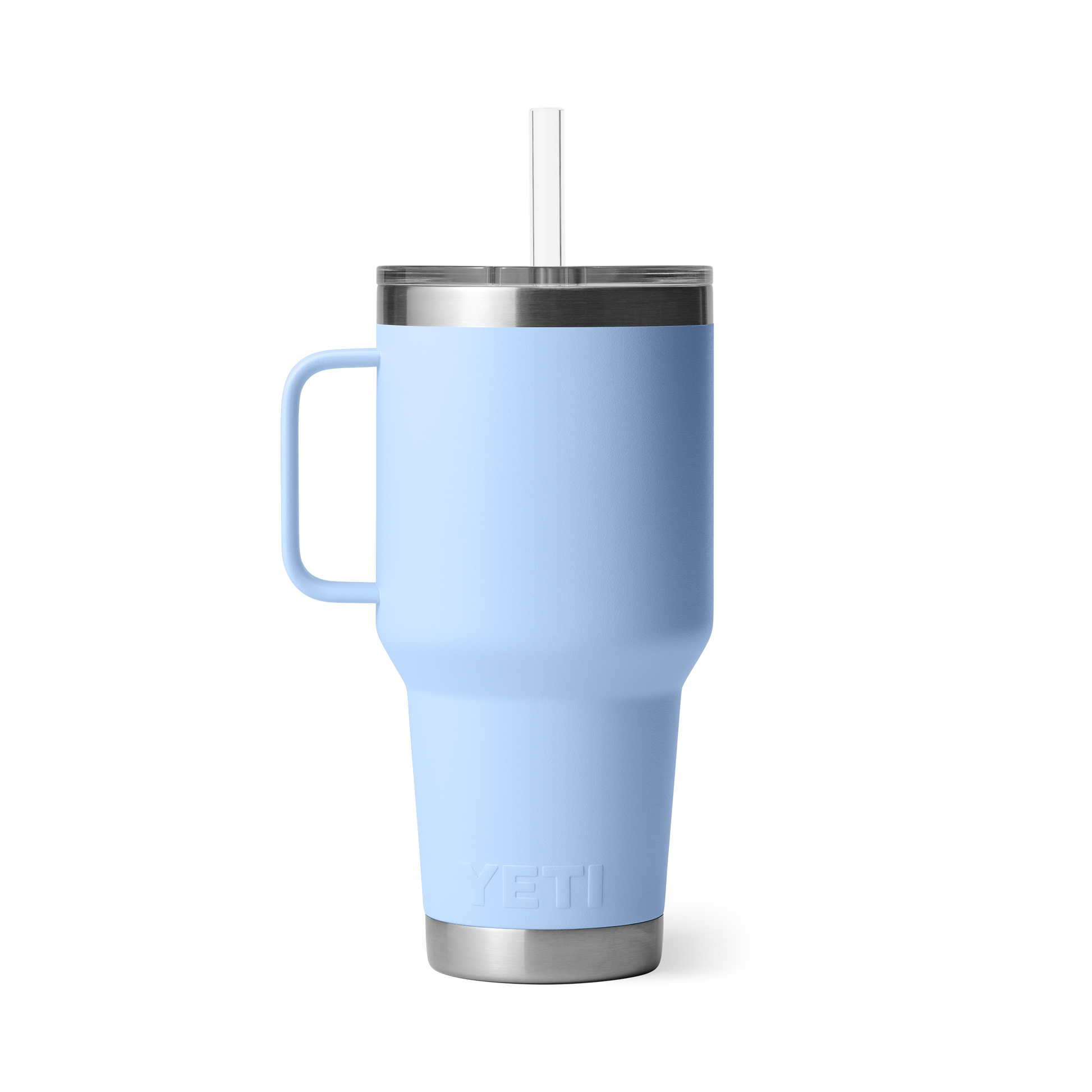 YETI Rambler® 35 oz (994 ml) Straw Mug Big Sky Blue