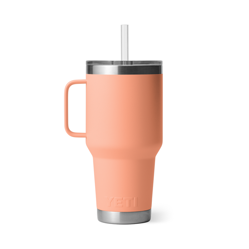 YETI Rambler® 35 oz (994 ml) Straw Mug Lowcountry Peach