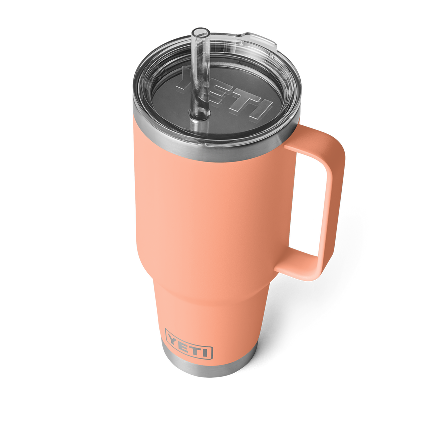 YETI Rambler® 42 oz (1242 ml) Straw Mug Lowcountry Peach