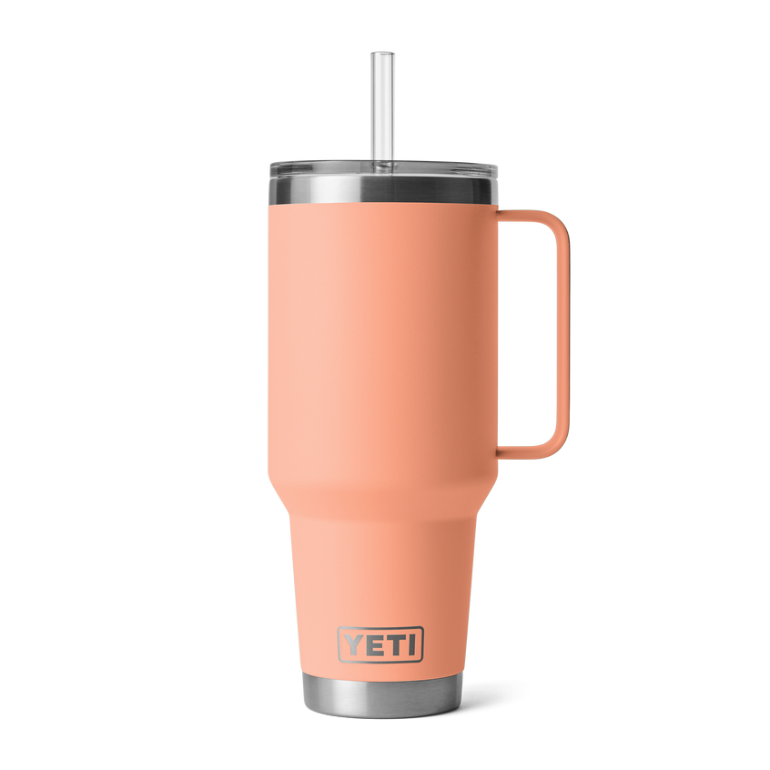 YETI Rambler® 42 oz (1242 ml) Straw Mug Lowcountry Peach