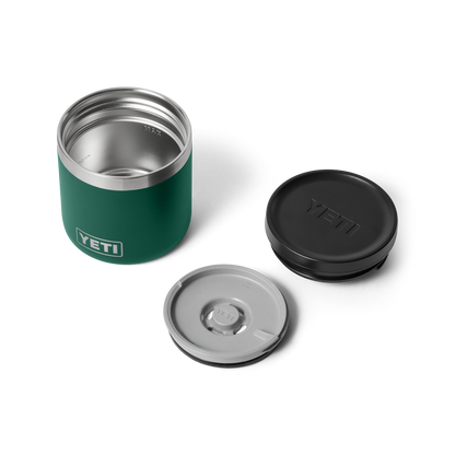 YETI Rambler® 8 oz (237 ml) Insulated Food Jar Black Forest Green