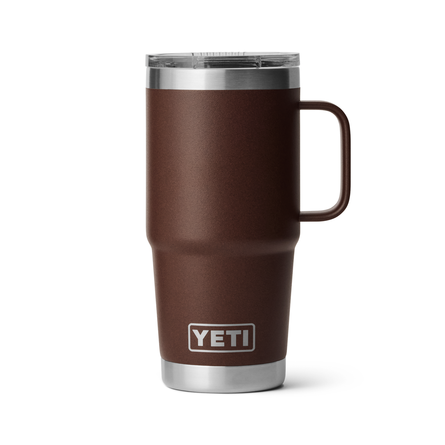 YETI Rambler® 20 oz (591 ml) Travel Mug Wetlands Brown