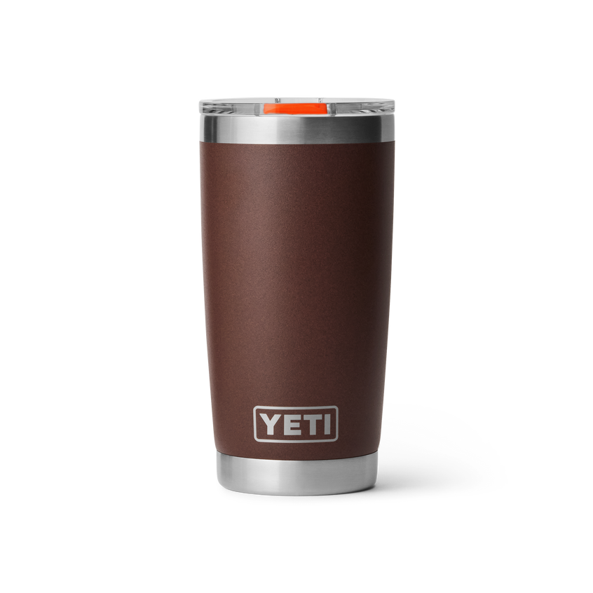 YETI Rambler® 20 oz (591 ml) Tumbler Wetlands Brown