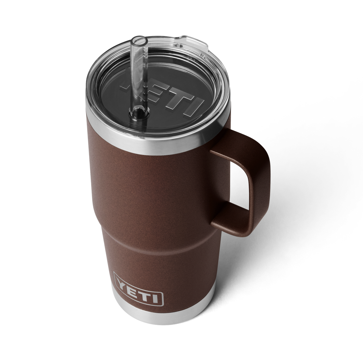 YETI Rambler® 25 oz (710 ml) Straw Mug Wetlands Brown