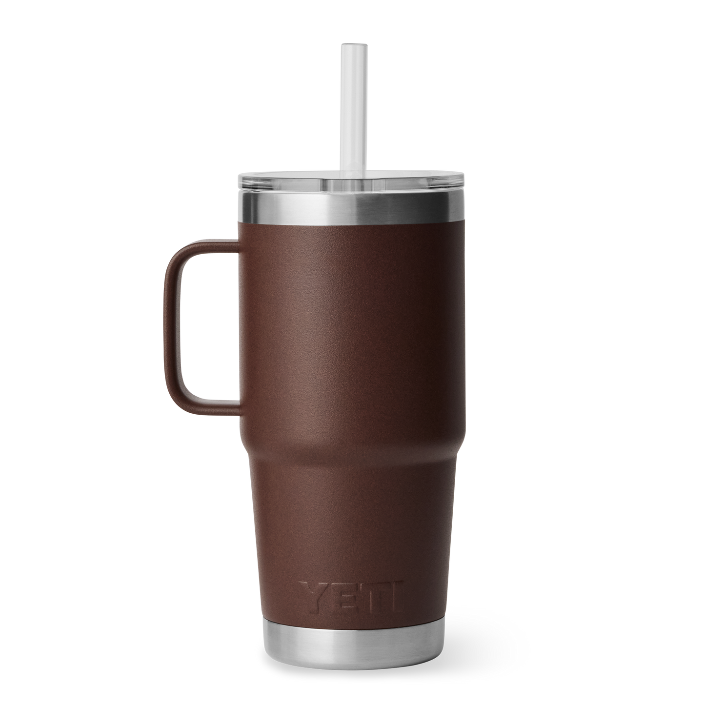 YETI Rambler® 25 oz (710 ml) Straw Mug Wetlands Brown