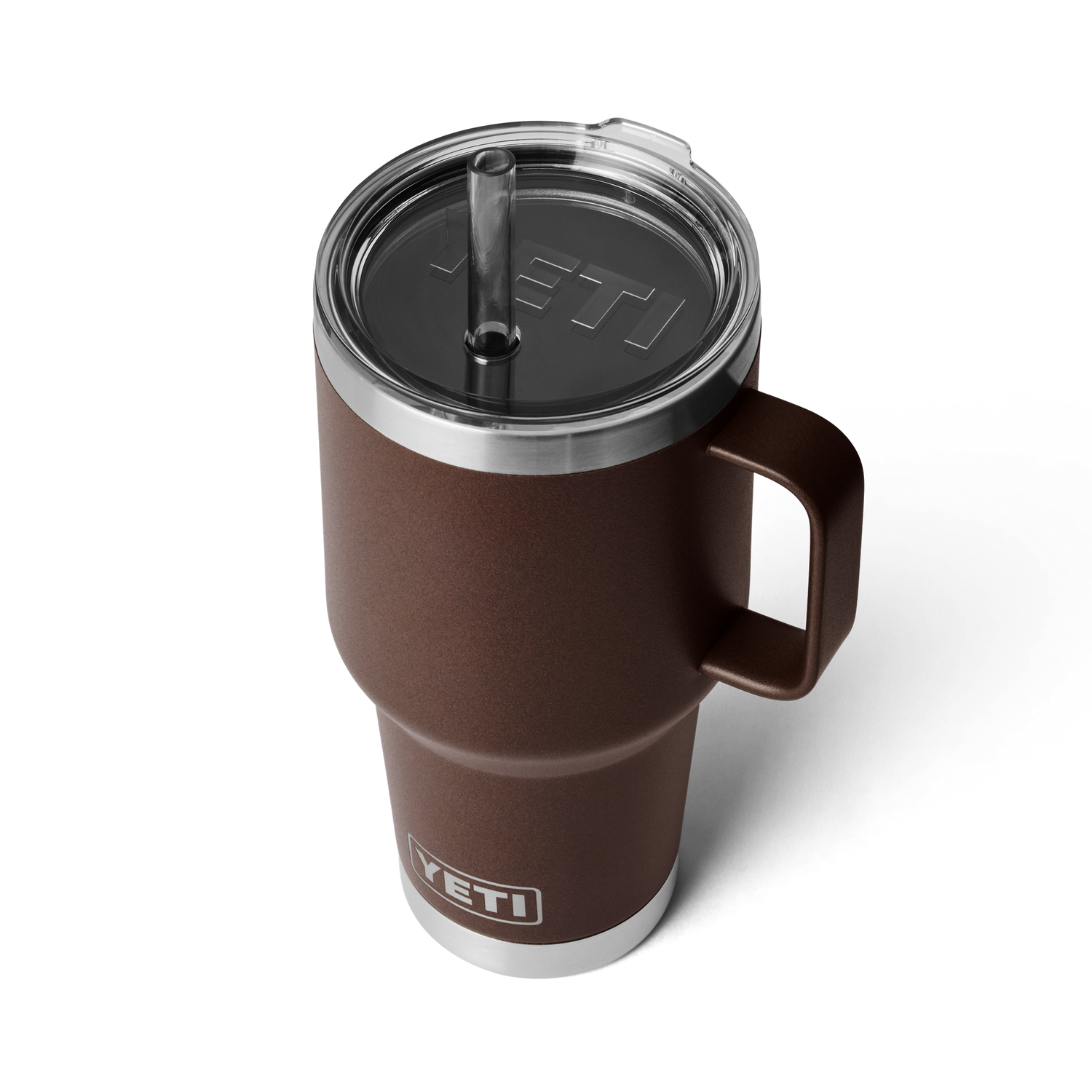 YETI Rambler® 35 oz (994 ml) Straw Mug Wetlands Brown