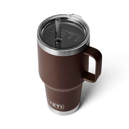 YETI Rambler® 35 oz (994 ml) Straw Mug Wetlands Brown