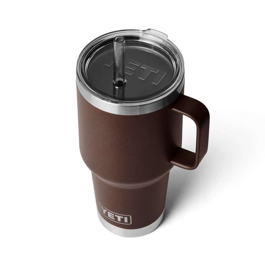 YETI Rambler® 35 oz (994 ml) Straw Mug Wetlands Brown