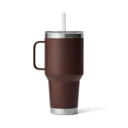 YETI Rambler® 35 oz (994 ml) Straw Mug Wetlands Brown