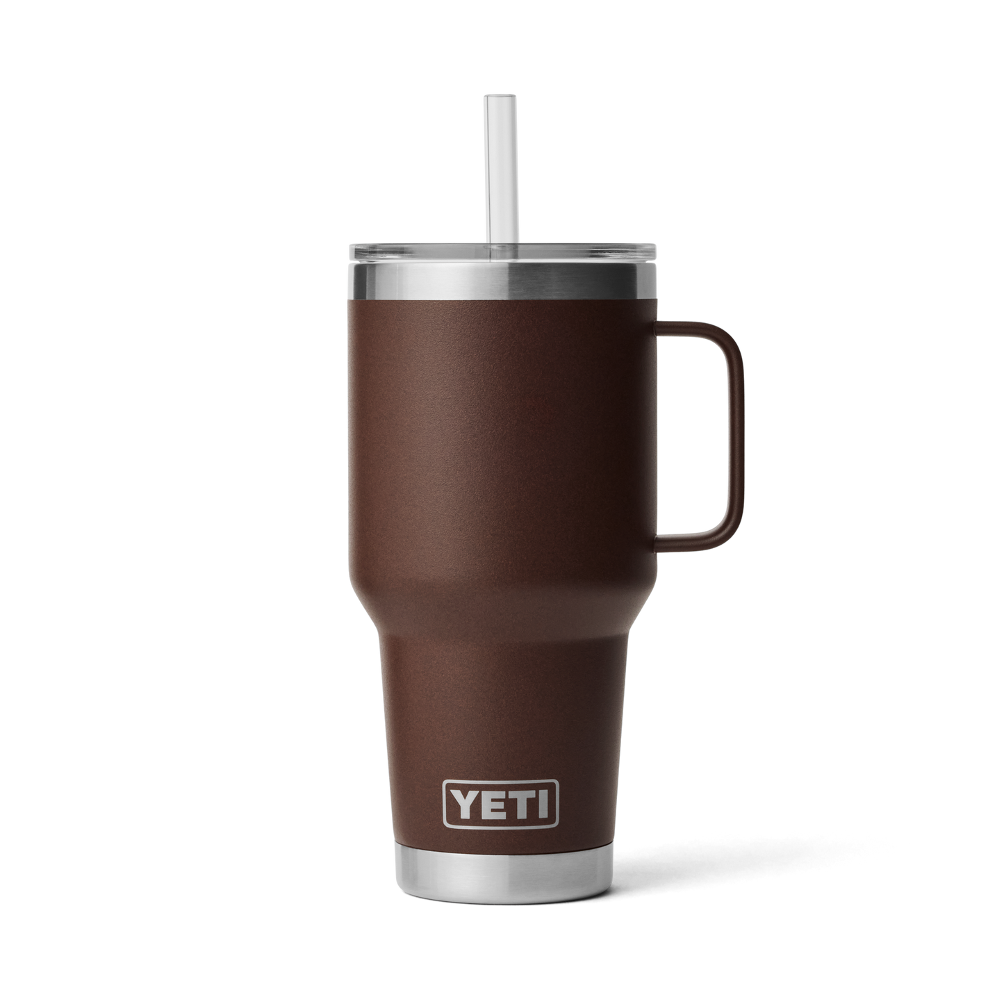 YETI Rambler® 35 oz (994 ml) Straw Mug Wetlands Brown