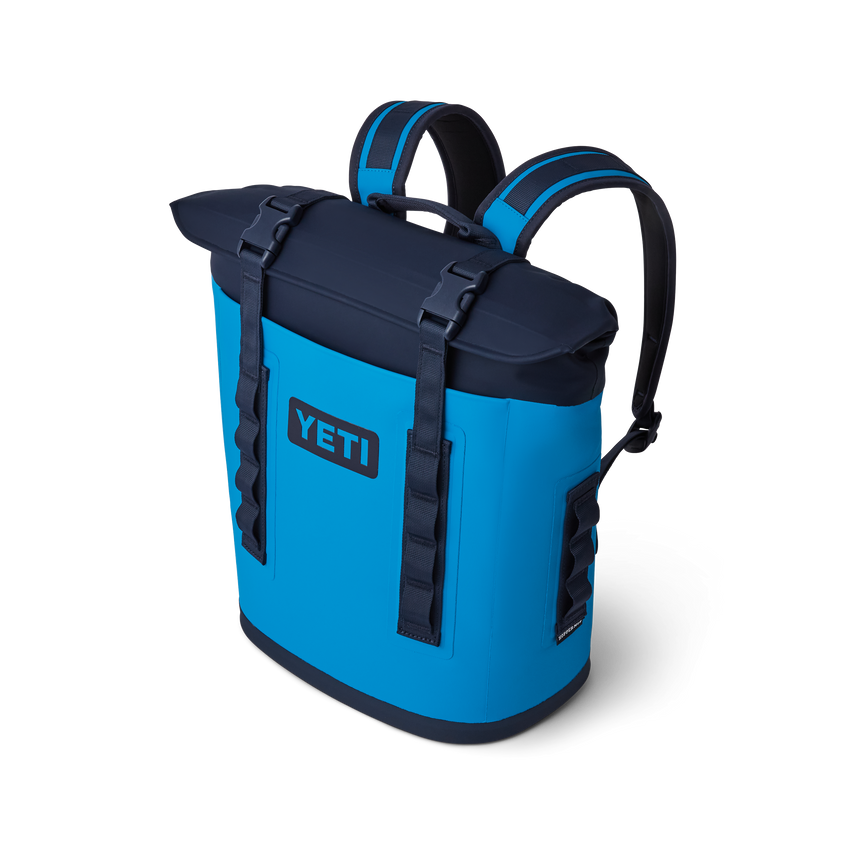 YETI Hopper® M12 Soft Backpack Cooler Big Wave Blue