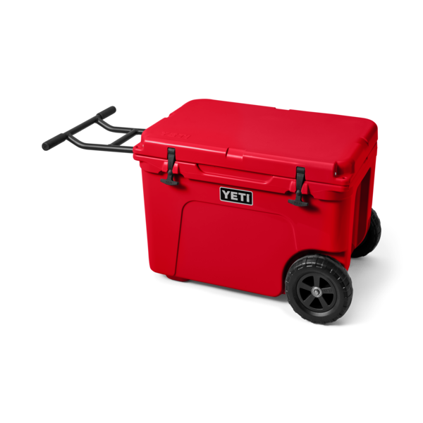 YETI Tundra Haul® Wheeled Cool Box Rescue Red