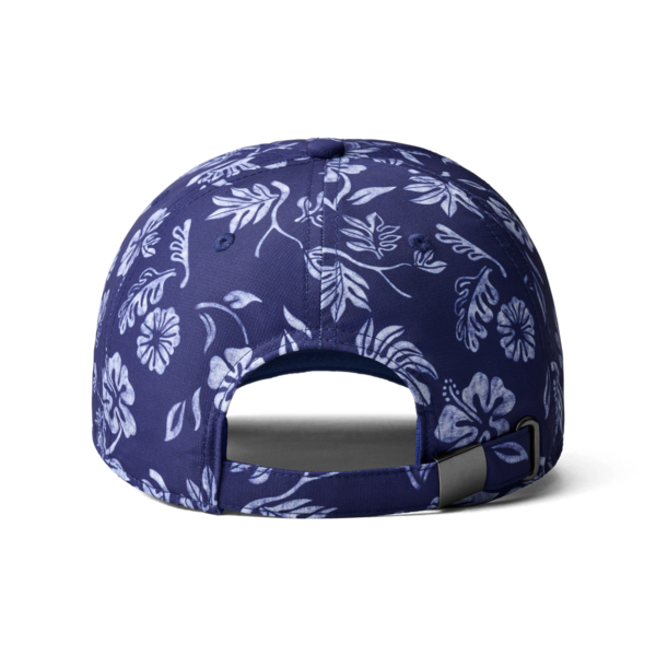 YETI Floral Print Baseball Cap Navy