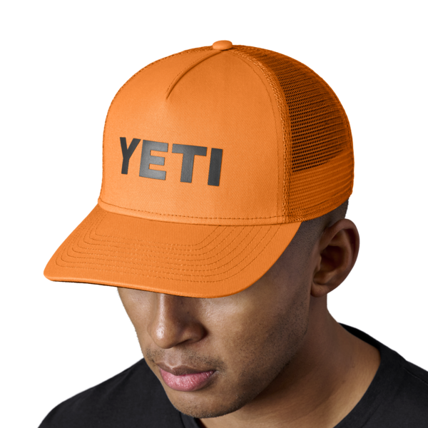 YETI Hunt Trucker Hat Blaze Orange