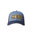 YETI Logo Badge Low Profile Trucker Hat Navy