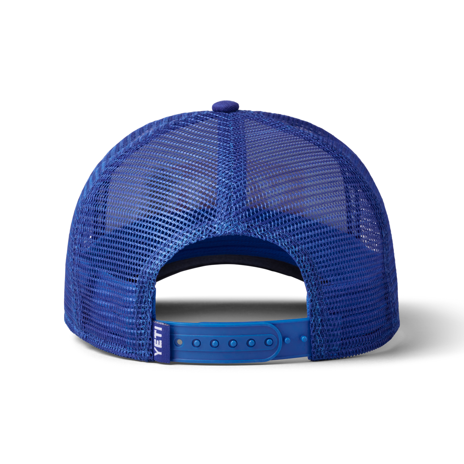 YETI American Logo Badge Trucker Hat Blue/White