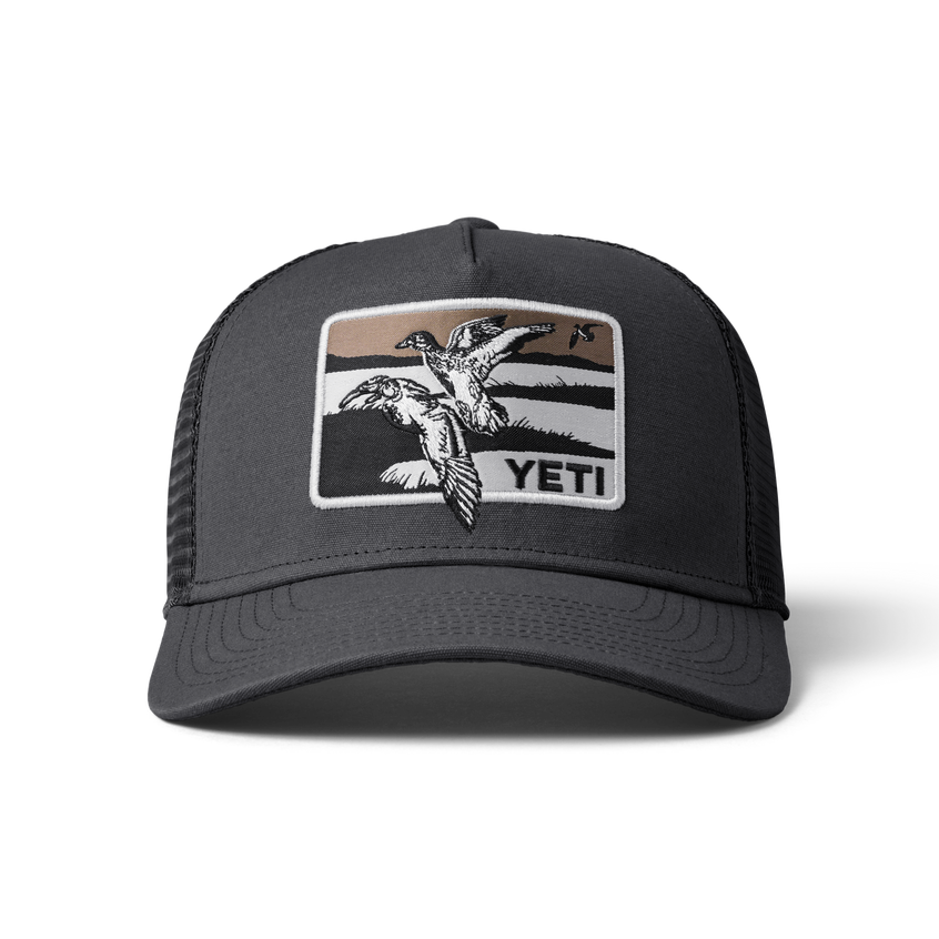 YETI Duck Scene Trucker Hat Dark Grey