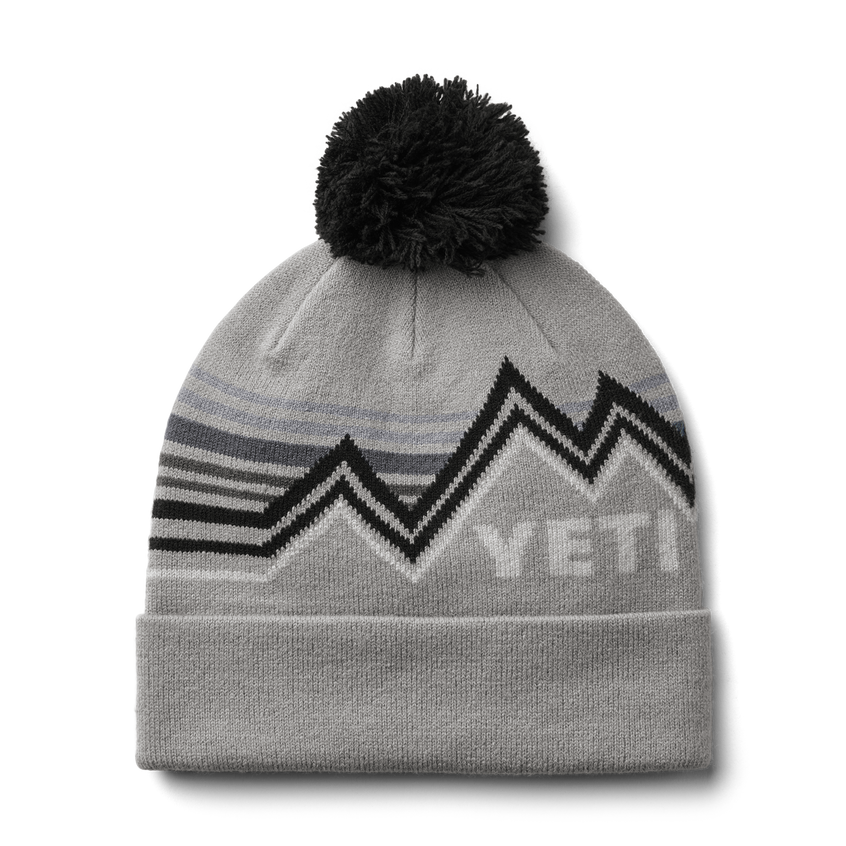 YETI Freestyle Pom Beanie Grey/Black