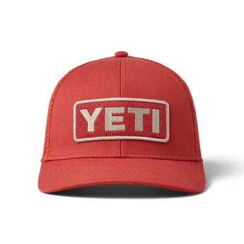 YETI Logo Badge F22 Trucker Rust