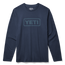 YETI Logo Badge Longsleeve T-Shirt Navy
