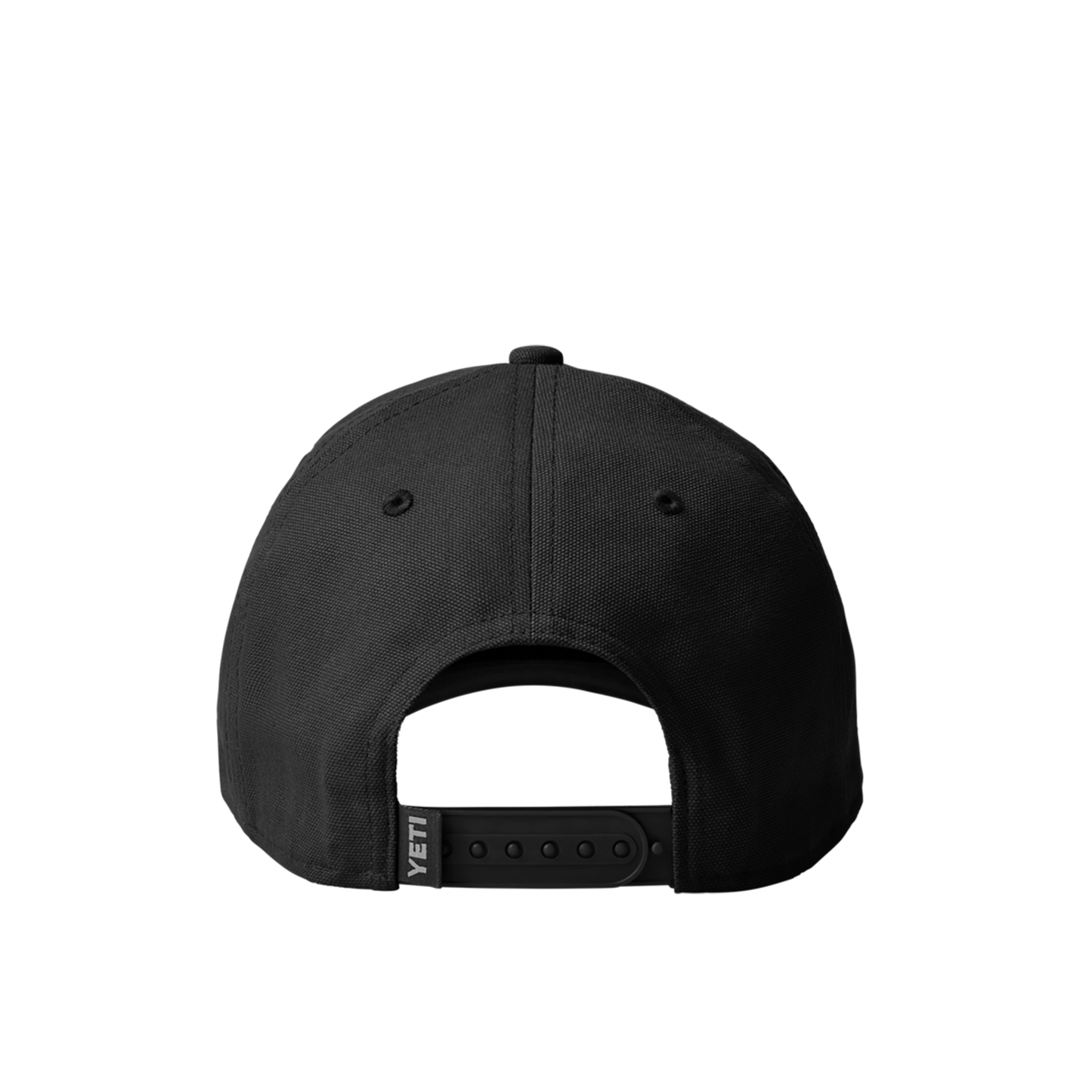 YETI Logo Velcro Badge Hat Black