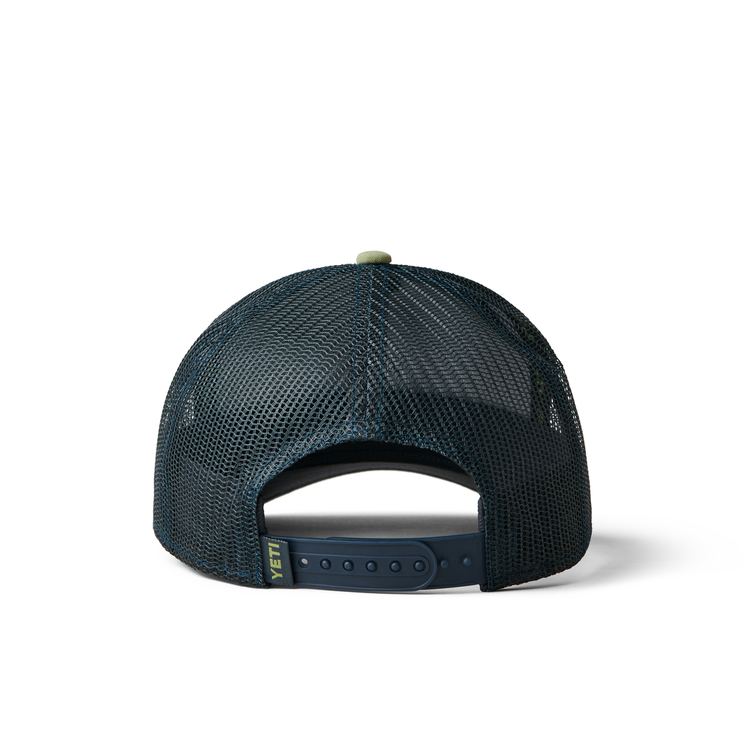 YETI Antler Badge Trucker Hat Light Olive
