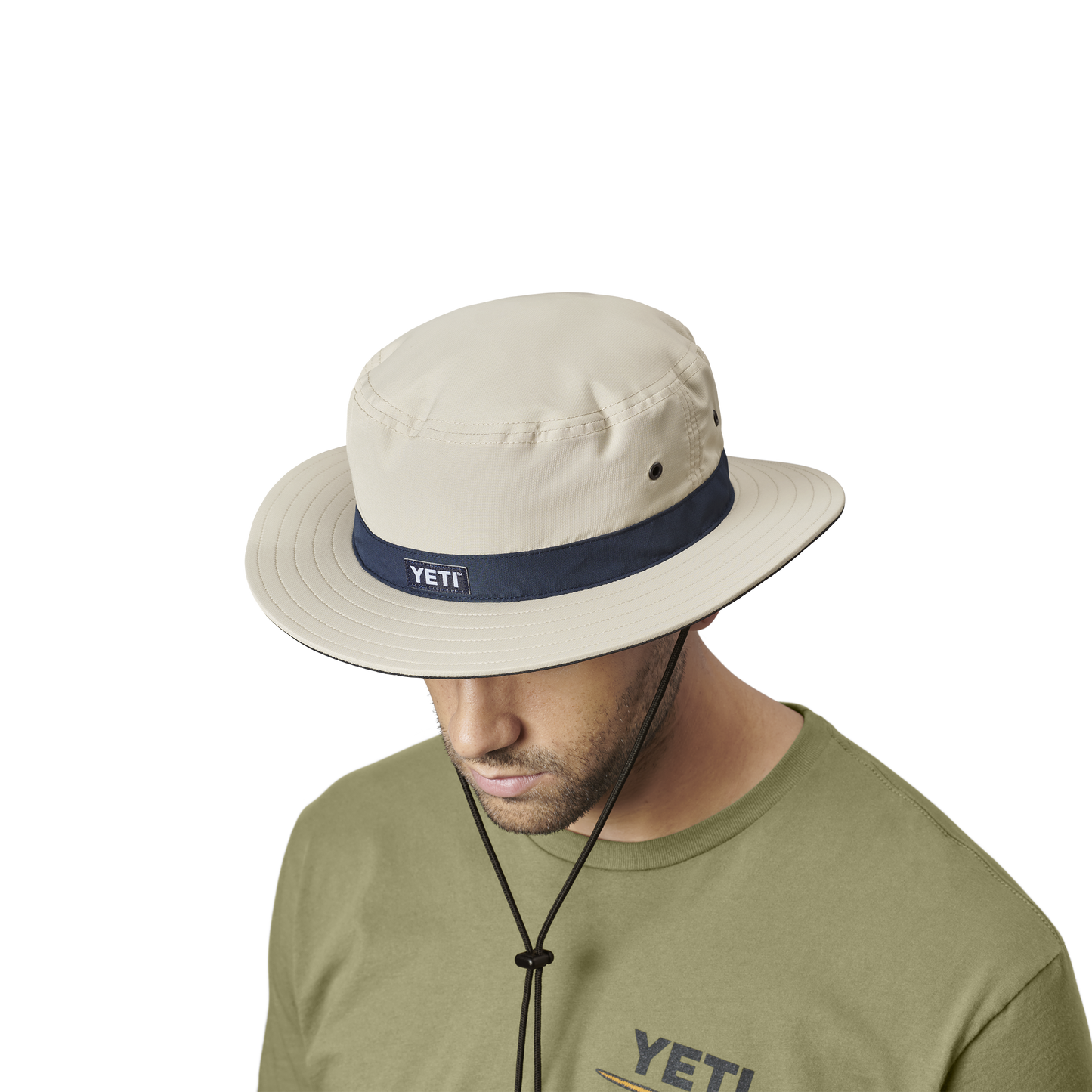YETI Boonie Hat Light Tan/Navy