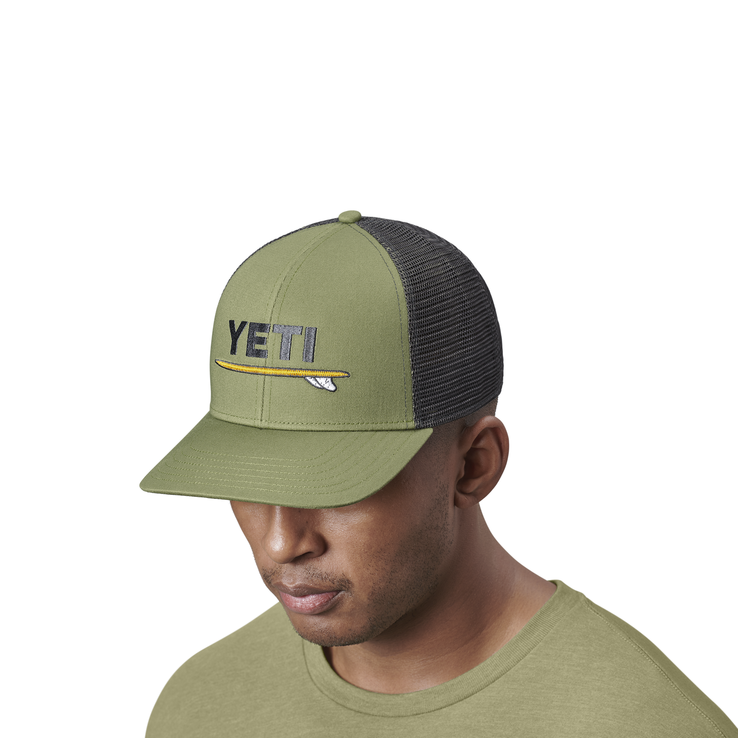 YETI Surf Trip Trucker Hat Light Olive